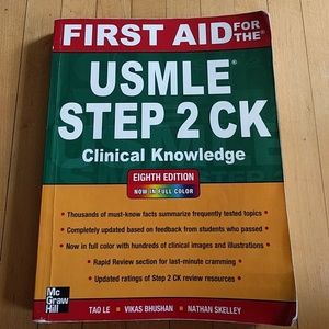 First aid for the USMLE Step 2 CK